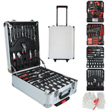 Valise à outils roulante avec 4 plateaux comprenant 80 outils - Livraison offerte