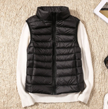 Doudoune sans manche en duvet pour Homme et Femme - Livraison Offerte