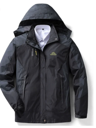 Veste Coupe-Vent Imperméable Femme Longue à Capuche - Hveuluop Trench Léger