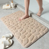 Tapis de bain effet pavé antidérapant  - Livraison offerte