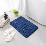 Tapis de bain effet pavé antidérapant  - Livraison offerte