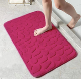 Tapis de bain effet pavé antidérapant  - Livraison offerte