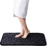 Tapis de bain effet pavé antidérapant  - Livraison offerte