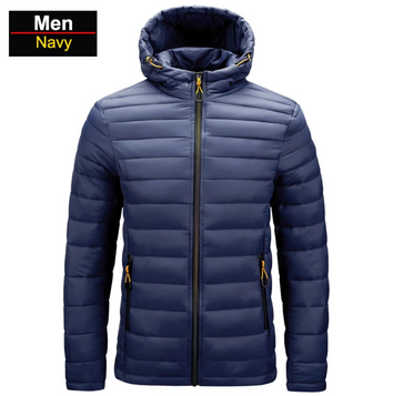 Doudoune Thermique Coupe-vent avec Capuche - Livraison offerte