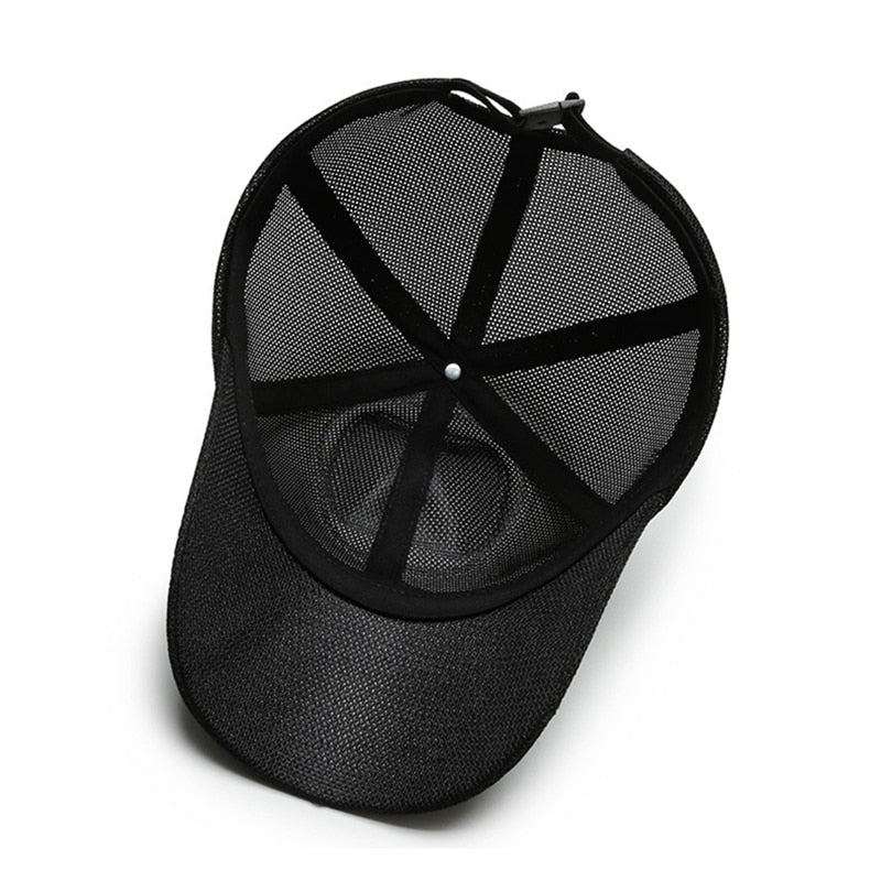 Casquette De Cyclisme Amusante BikingBros - Taille Unique, Respirante, Anti-transpiration - Pour Vélo, VTT - Noir