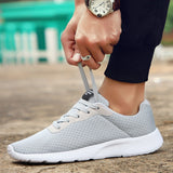Baskets de marche avec semelle compensée confortables et respirantes pour homme et femme - Livraison Offerte