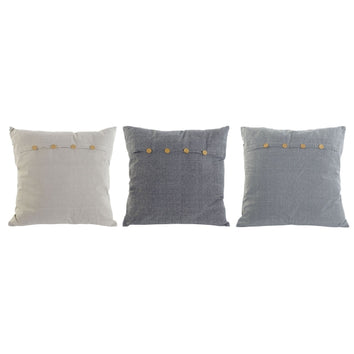 Lot de 3 Coussins Home Esprit Bleu Beige Méditerranéen 60 X 20 X 60 CM - Livraison offerte