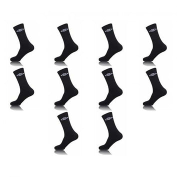 Lot de 10 paires de chaussettes de tennis de marque UMBRO - Livraison Offerte