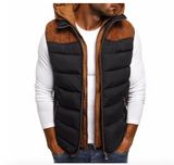 Manteau doudoune chaude sans manche à capuche - Livraison offerte