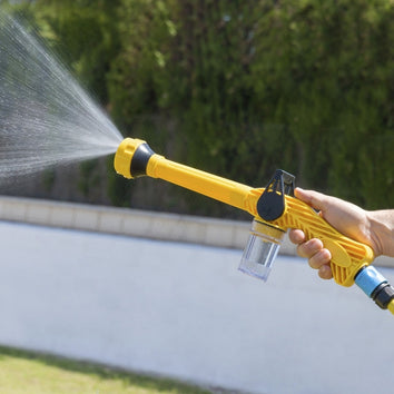 Pistolet à eau à pression avec 8 types de jet - Livraison offerte