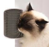 Brosse d’angle de massage pour chat - Livraison offerte